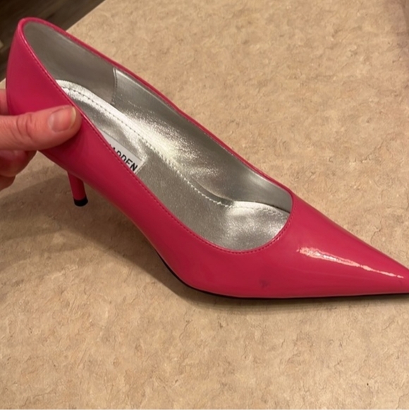 Steve Madden Pink Heels Size 7 - Picture 9 of 9